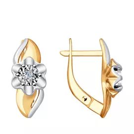 Серьги из золота 51-220-00019-1