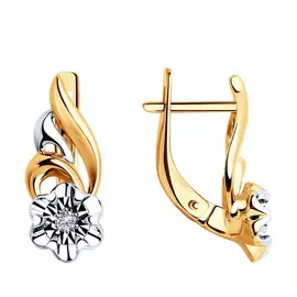 Серьги из золота 51-220-00021-1