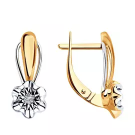 Серьги из золота 51-220-00024-1