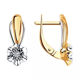 Серьги из золота 51-220-00024-1