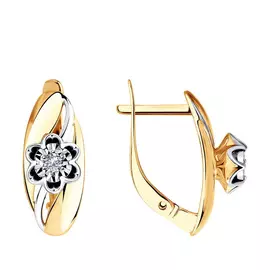 Серьги из золота 51-220-00025-1