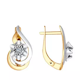 Серьги из золота 51-220-00073-1