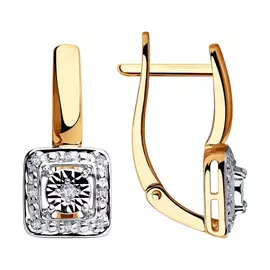 Серьги из золота 51-220-00306-1