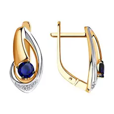 Серьги из золота 51-220-00540-1