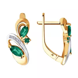 Серьги из золота 51-220-00543-2