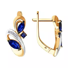 Серьги из золота 51-220-00543-1