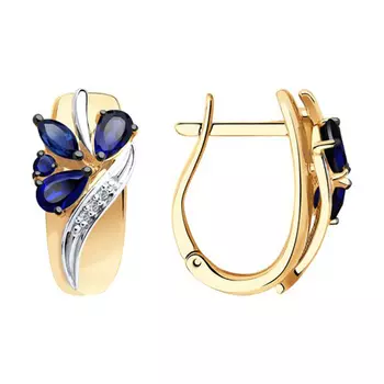 Серьги из золота 51-220-00571-1