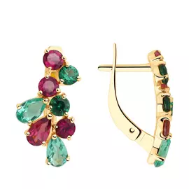 Серьги из золота 51-320-00250-3