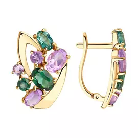 Серьги из золота 51-320-00392-1