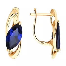 Серьги из золота 51-320-00608-2