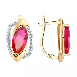 Серьги из золота 51-320-00659-4