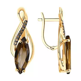 Серьги из золота 51-320-00761-1