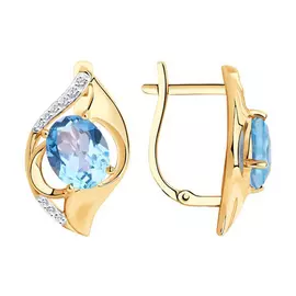 Серьги из золота 51-320-00924-1