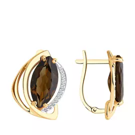 Серьги из золота 51-320-00966-1