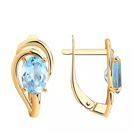 Серьги из золота 51-320-00984-1