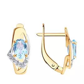 Серьги из золота 51-320-01028-1