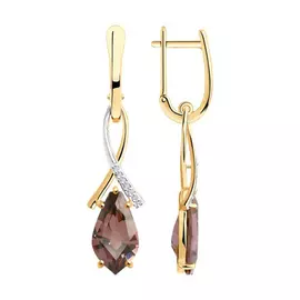 Серьги из золота 51-321-00824-1