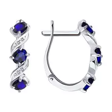 Серьги из золота 52-220-00891-1