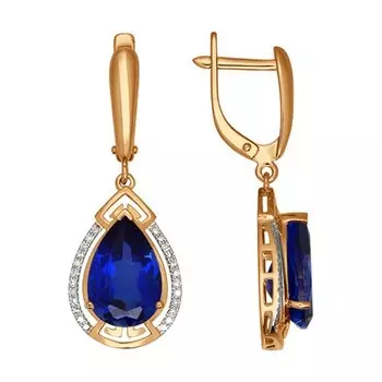 Серьги из золота 6022001