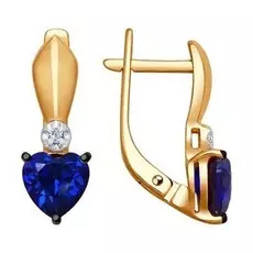 Серьги из золота 6022110