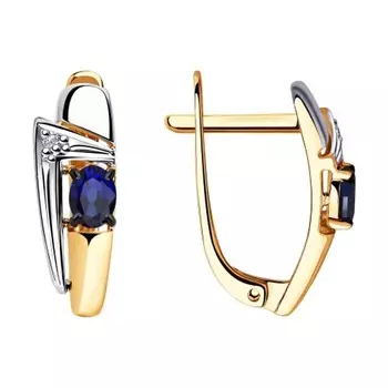 Серьги из золота 6022145