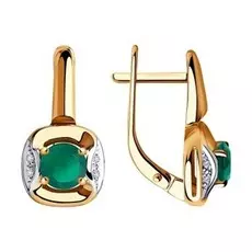 Серьги из золота 6023046