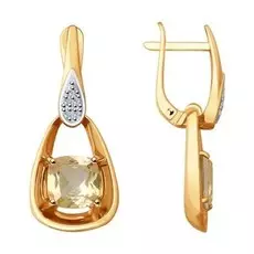 Серьги из золота 6024090