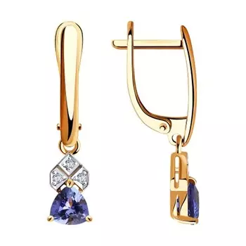 Серьги из золота 6024146