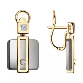 Серьги из золота 6025113