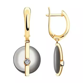 Серьги из золота 6025114