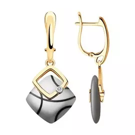 Серьги из золота 6025117