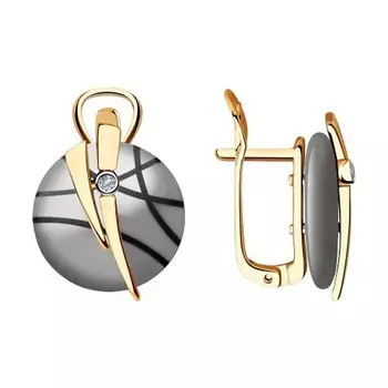 Серьги из золота 6025118