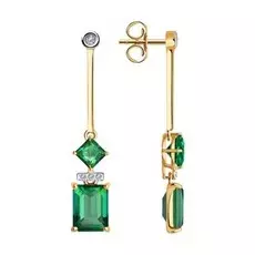 Серьги из золота 6026006