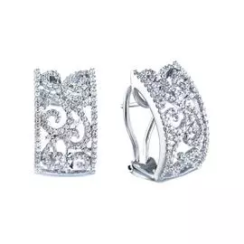 Серьги из золота 6728DWC4W_SR_WG