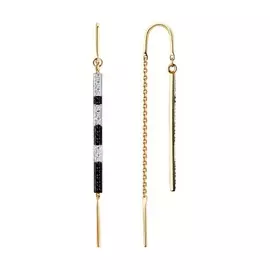 Серьги из золота 7020070