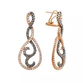 Серьги из золота AAE4264_SR_DN_YG