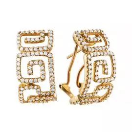 Серьги из золота AAS-2861E_SR_YG