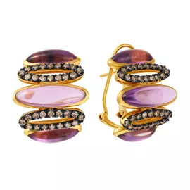 Серьги из золота AAS-2877E_SR_AM_YG