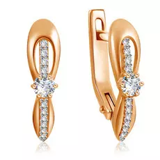 Серьги из золота Д0268-026492