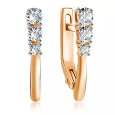 Серьги из золота Д0268-026613