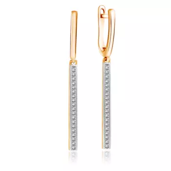Серьги из золота Д0268-027052