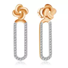 Серьги из золота Д0268-027060