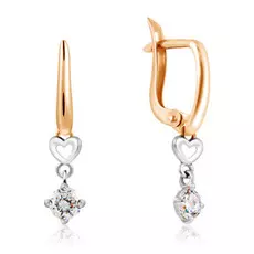 Серьги из золота Д0268-027599