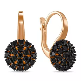 Серьги из золота E01-C-33737-SA