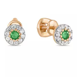 Серьги из золота E01-D-33748-EM