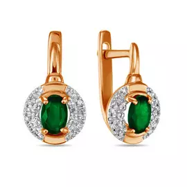 Серьги из золота E01-D-33852-ES