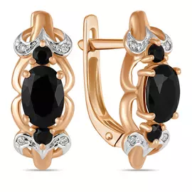 Серьги из золота E01-D-E61148-BKSA