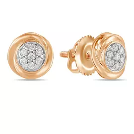 Серьги из золота E01-D-IGE-4928