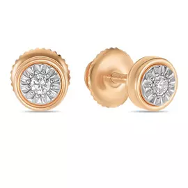 Серьги из золота E01-D-KJE1036