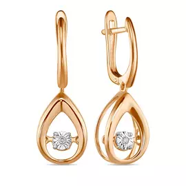 Серьги из золота E01-D-PL-34614-R